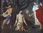 Pierre Puvis de Chavannes The Beheading of Saint John the Baptist oil painting